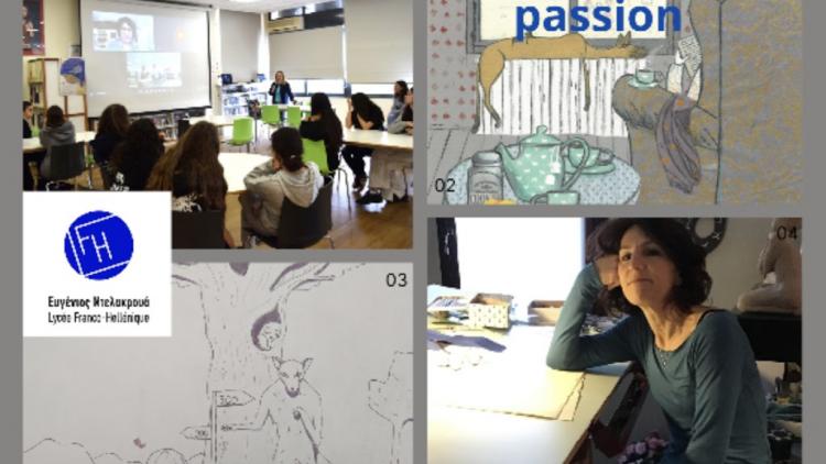 Ma passion, mon métier - Parcours Avenir sur les métiers du livre avec l'illustratrice italienne Manuela Capovilla